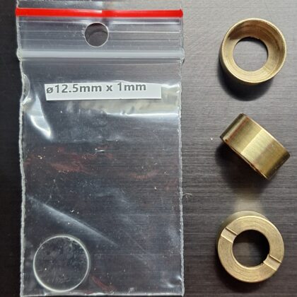 12.5mm lens for diode lasers. Brass free.