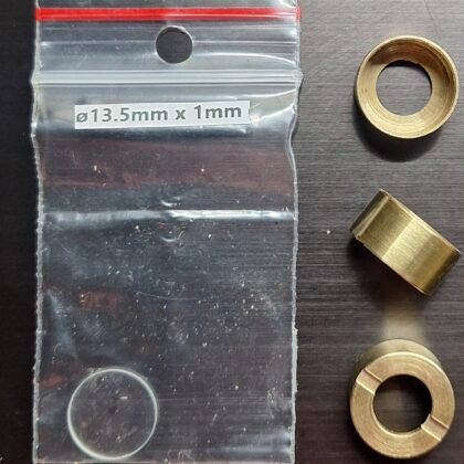 13.5mm lens for diode lasers. Brass free.
