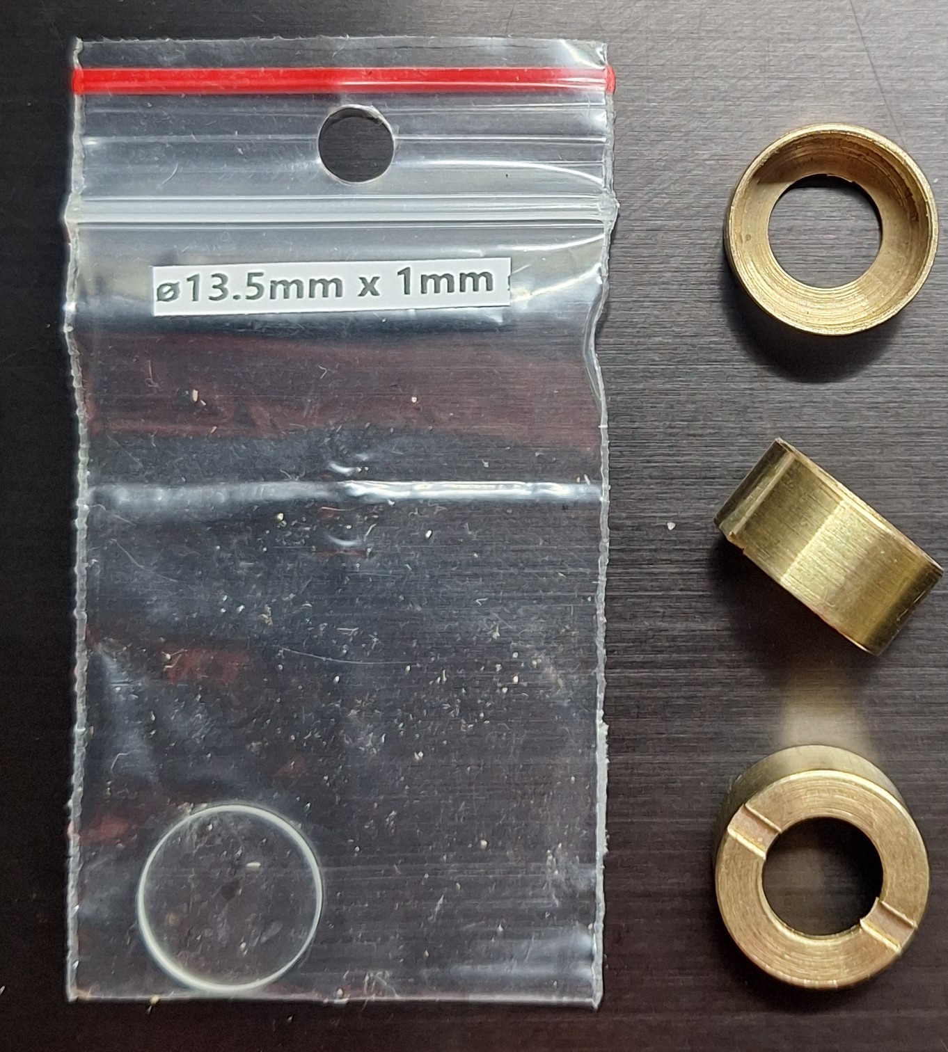 13.5mm lens for diode lasers. Brass free.