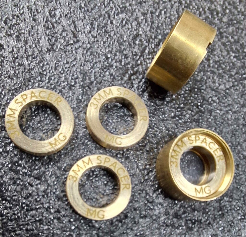Brass spacer 14mmx 3mm.