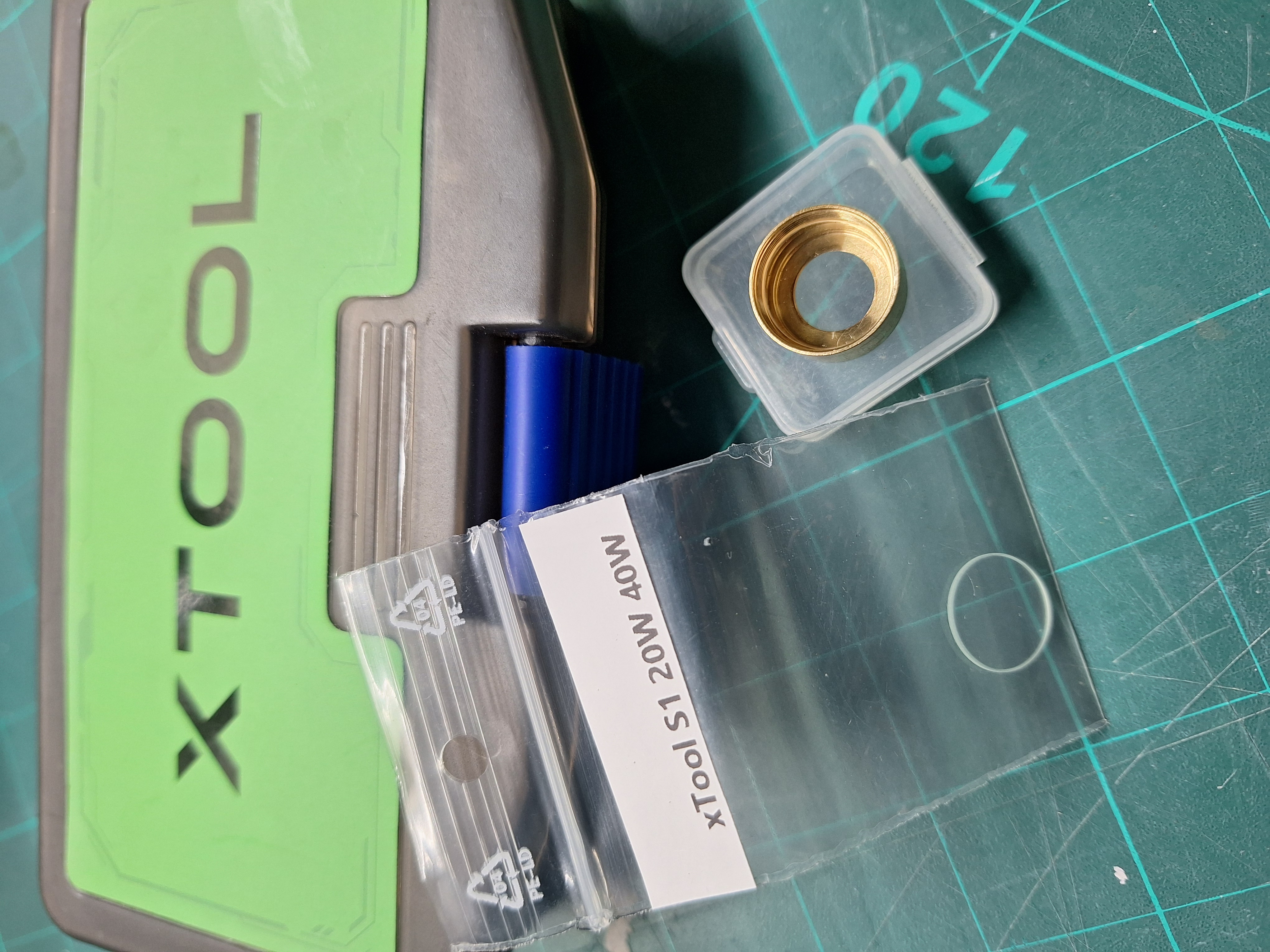 Xtool S1 20W/40W lens. Brass free. ( 3-pack ).