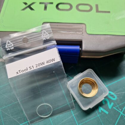 Xtool S1 lens 20W/40W ONLY. BRASS FREE.